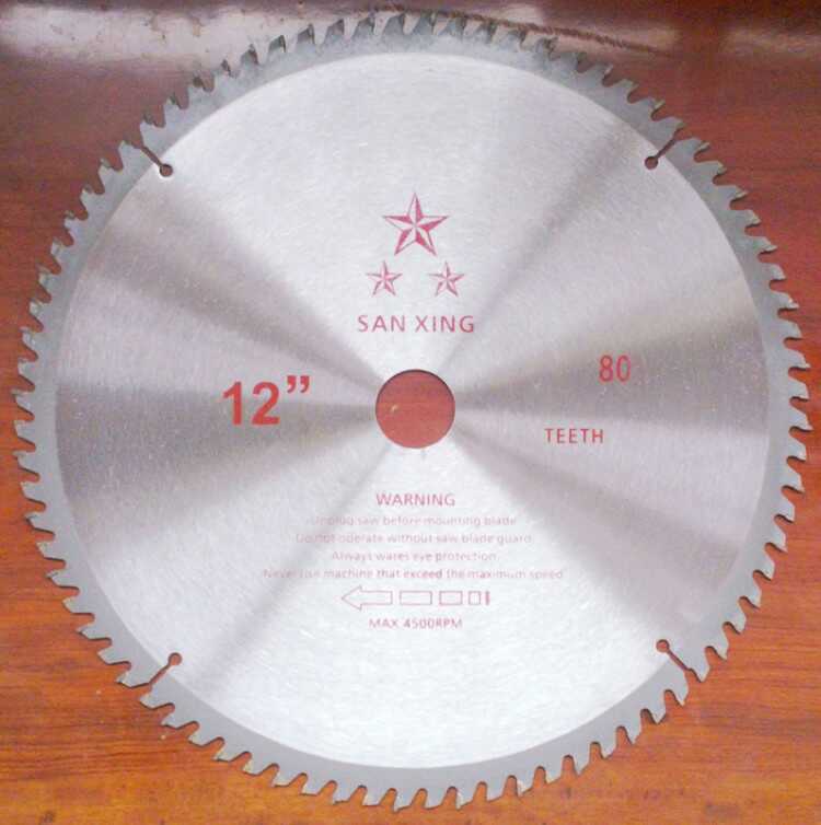 Hard alloy woodworking saw blade circular saw blade cutting sheet 12 inch (300mm) 80 80 25 25 4mm 4mm hole direct