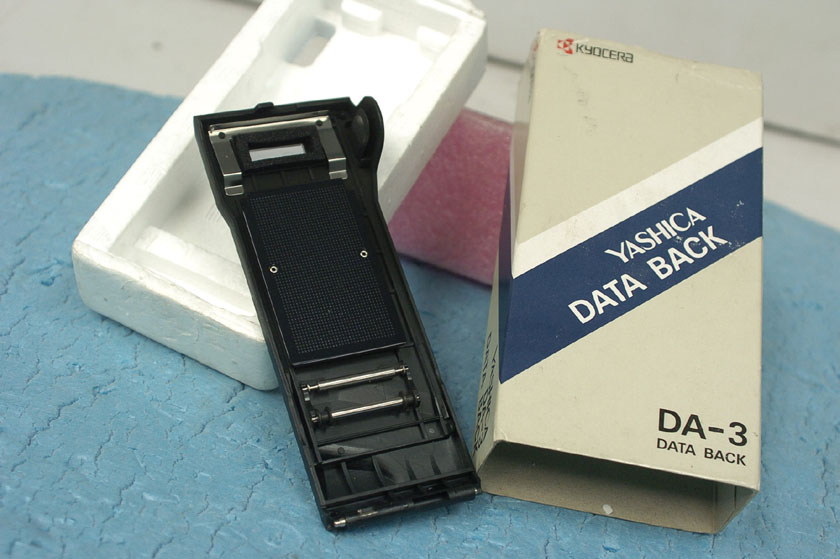 A very new Yashica SLR camera back cover YASHICA DATA BACK