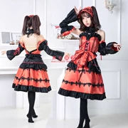 Hẹn hò trận chiến lớn cos / bốn là cos / bốn siêu dễ thương 糸 là một bộ trang phục cosplay cổ tích đầy đủ trang phục - Cosplay