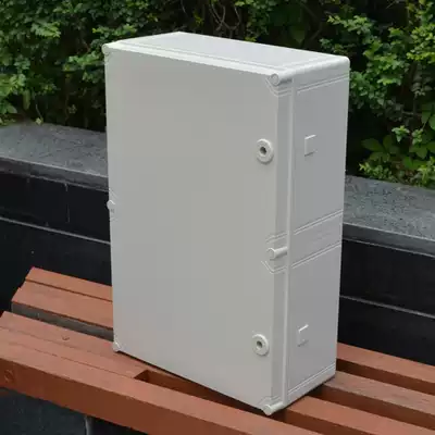 600*400*195 Outdoor waterproof foundation box Wall-mounted hinge distribution box Cloth wiring box Control box ABS