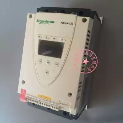 Schneider soft starter ATS22D88Q 45KW 88A 220V control power before shooting contact