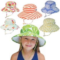 Made in Canada Canadian UPF50 childrens sun hat sun hat big brim