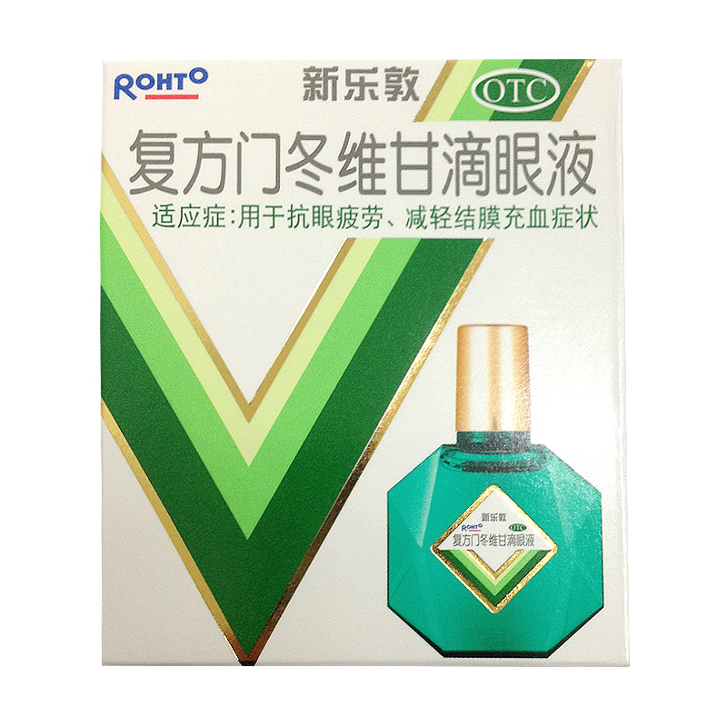 曼秀雷敦 新乐敦 眼药水 滴眼液 13ml 缓解疲劳 电脑族