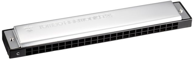 Japan Tombo Tongbao 24 hole professional revoice harmonica TOMBO 3124 4-tone complete