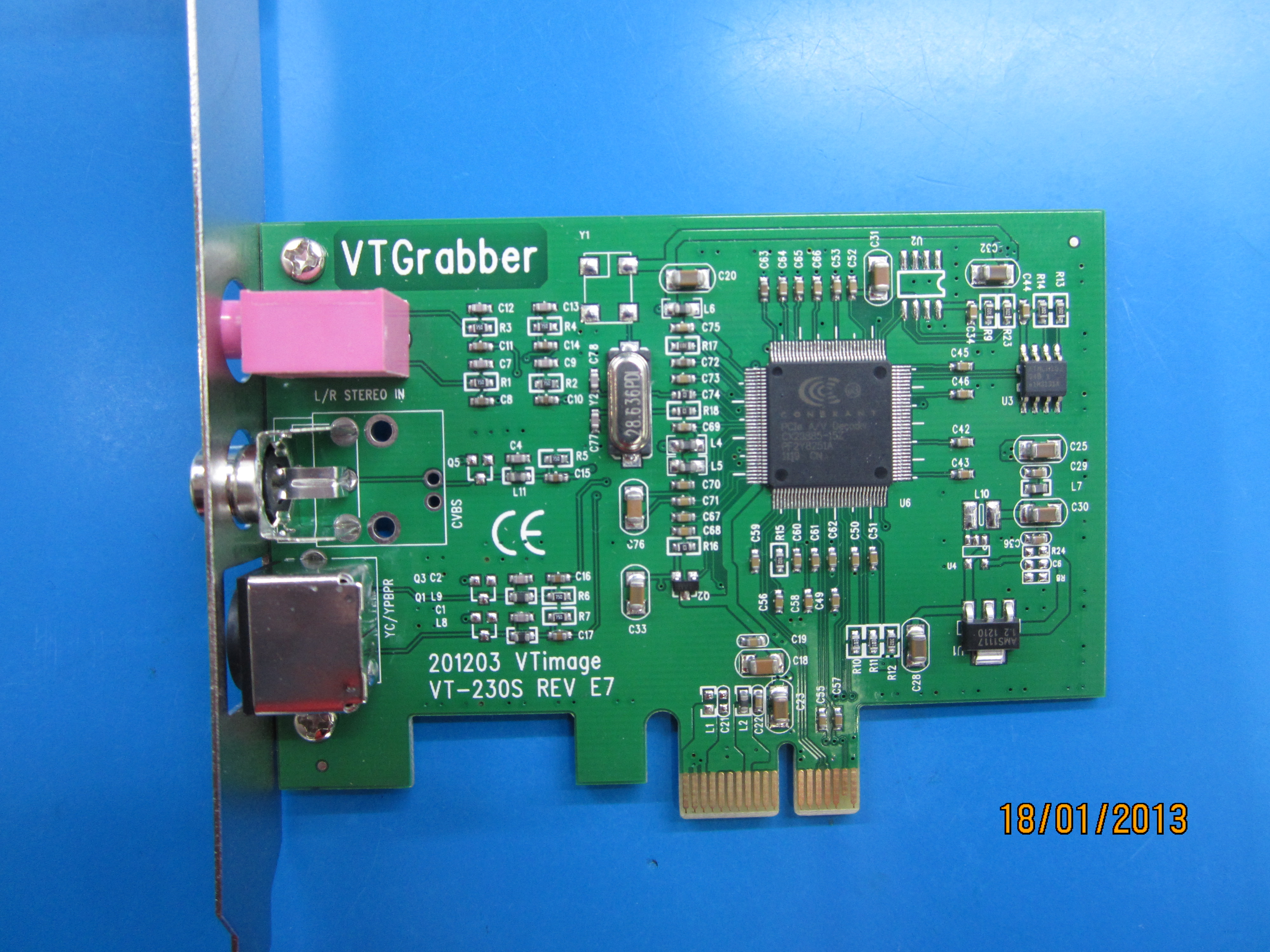 Vijen image acquisition card VT230S PCI-E interface support secondary development can replace VT220