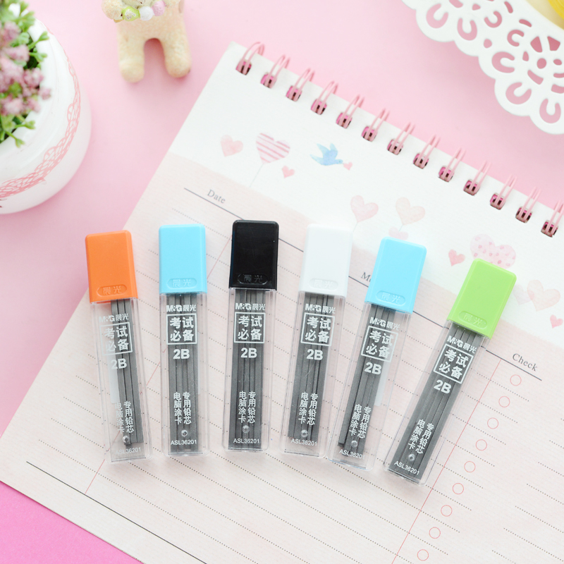 Chenguang stationery lead core 2B lead core computer coated lead core examination pencil lead ASL36201