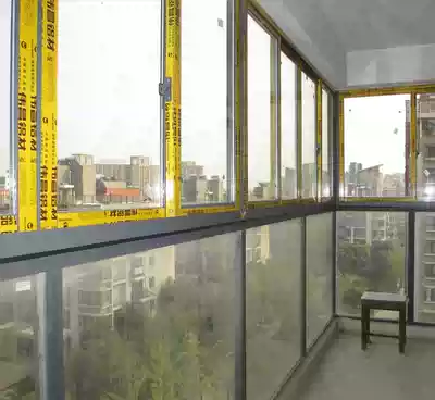 Low price Changzhou authentic Weichang aluminum alloy window broken bridge push pull casement window heat insulation and sound insulation double glass sealed balcony