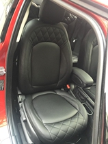Car leather seat modification interior door panel customized BMW mini bag leather seat personalized modification