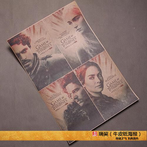 Power's game poster Nicola Corstether Cersei Lannister posters Danielise Tannellian