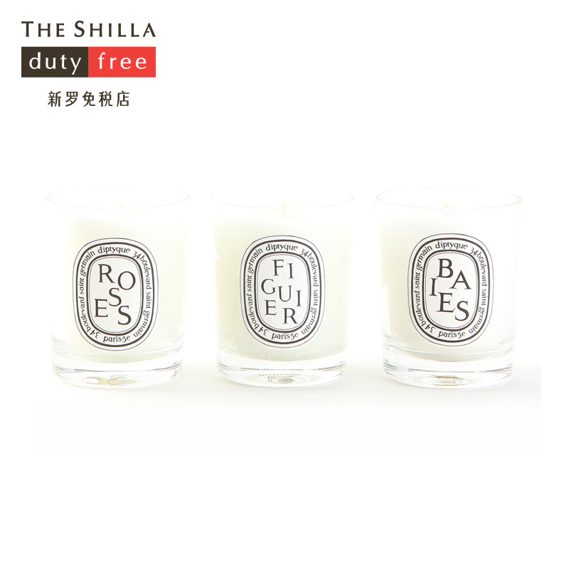 [THE SHILLA/新罗免税店] Diptyque/蒂普提克 迷你香薰蜡烛套装