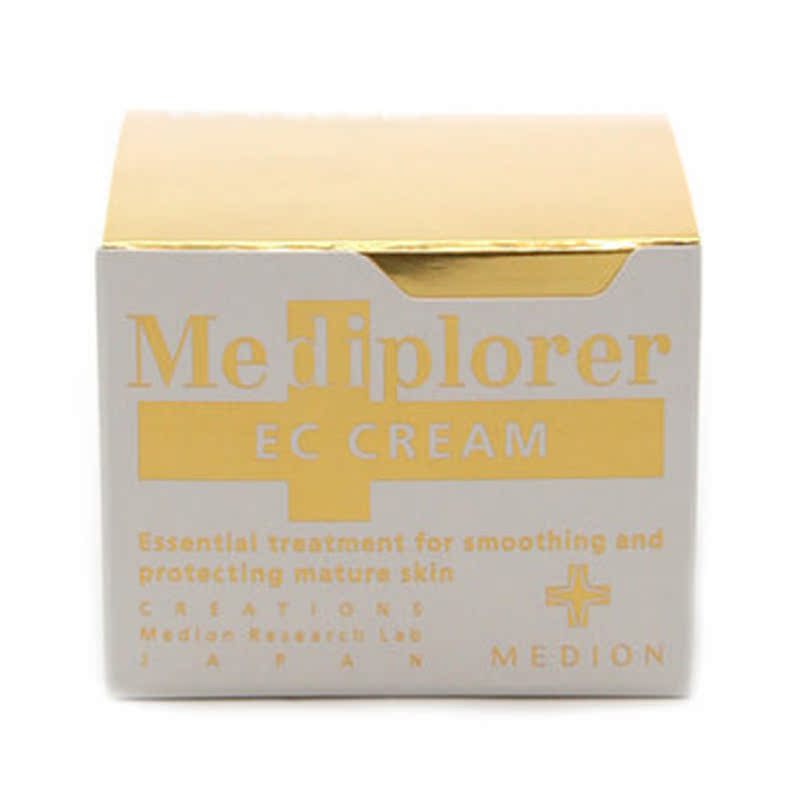 日本直邮 Mediplorer EC亮白面霜 35g 滋润修复延缓衰老