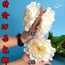 Stage props Flower simulation flower folk dance Dai dance Burmese Cassia blossoming Fragrant hand flower I performance props