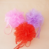 Wedding gauze Ball flower wedding supplies pull flower snow yarn flower ball stair handrail decoration wedding room decoration supplies