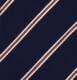 Kingsman the Golden Circle +Drake's 8.5cm Stripesd Silk Tie in Stock