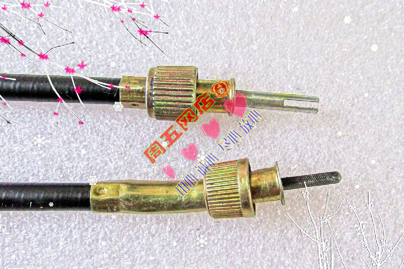 Light riding original Jinan light riding QM50QT-6V 50QT-H shell dog code meter line meter line