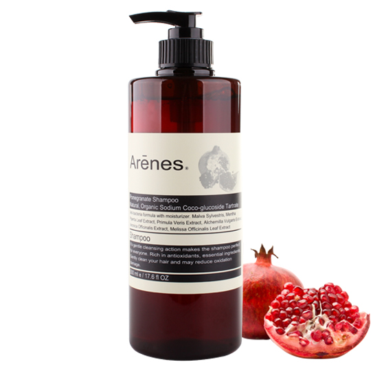 台湾官网直邮进口【Arenes】红石榴香氛植萃洗发露(500ml)