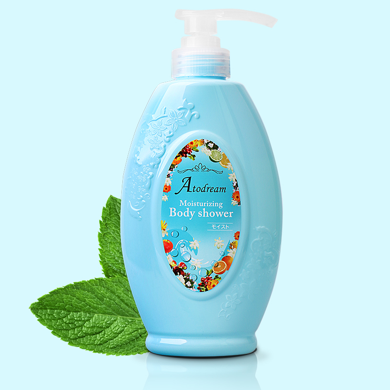 日本原装进口清妍萃水漾润肤沐浴露500ML  补水保湿 肌肤Q弹嫩肤