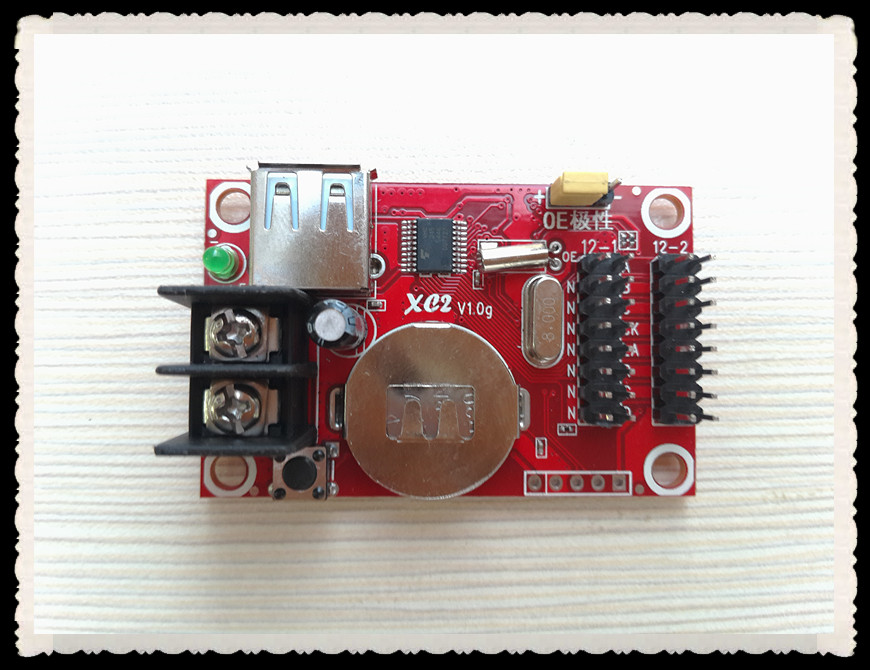 XC2 control card Nanjing Kale control card LED display control card LED control card U disk card