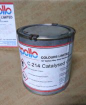 British APOLLO Apollo screen printing ink glass metal nylon ink C214 crimson including 13% tax