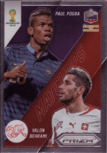 Panini 2014 World Cup star Carpositive's version of double to duel Borg Babehrami-Taobao