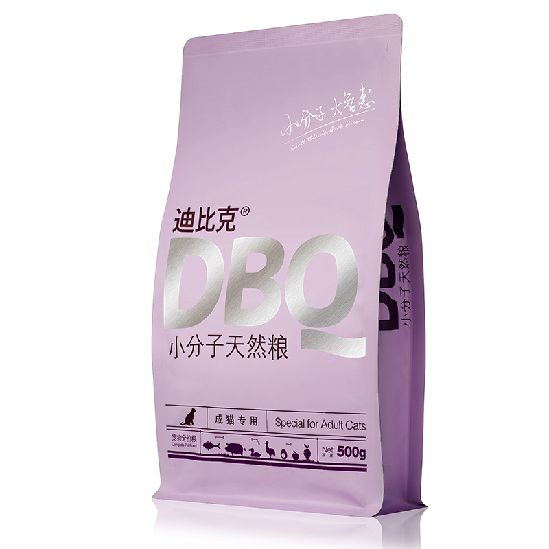 迪比克小分子天然粮成猫粮500g 易消化吸收英短折耳加菲波斯包邮