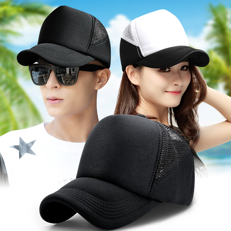 Spring and autumn reinforced light plate thickened warm truck hat outdoor breathable mesh cap sponge hat men and women baseball cap