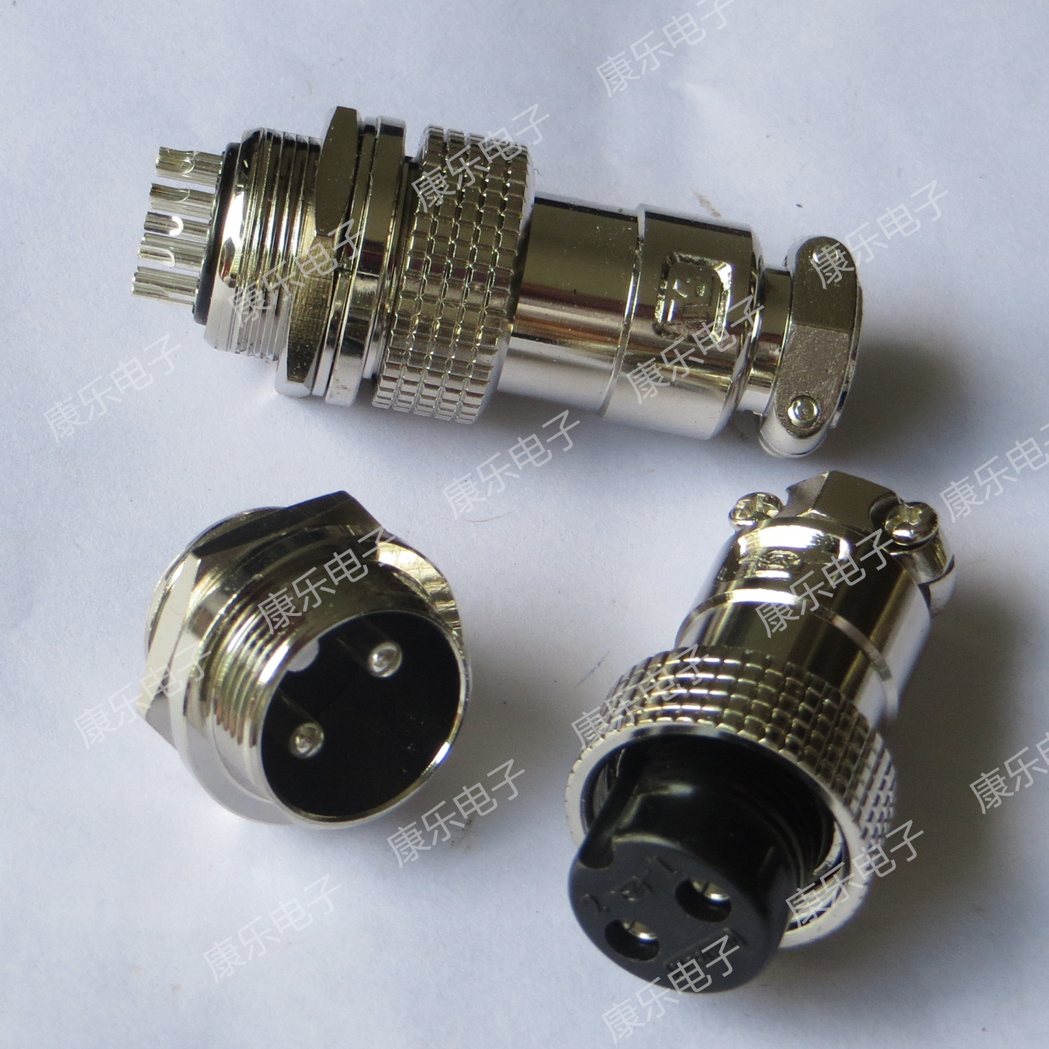 Heavy and strong ZJPT aviation plug connector 19M-2A 2B (2 cores)GX20-2T 20M