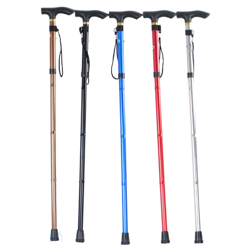 Lecci 930 aluminum crutch for elderly canes can fold JT