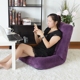 Đa chức năng vải beanbag giường tatami cửa sổ duy nhất và máy tính quán cà phê Internet ghế có thể điều chỉnh gấp không chân - Ghế sô pha sofa văng da Ghế sô pha