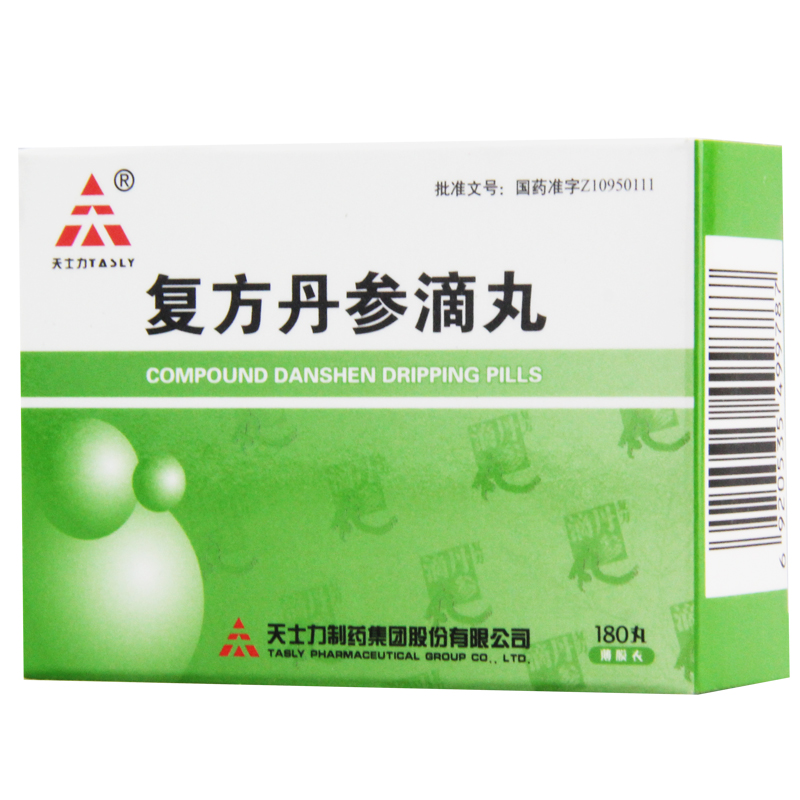 TASLY/天士力 复方丹参滴丸 27mg*180丸*1瓶/盒