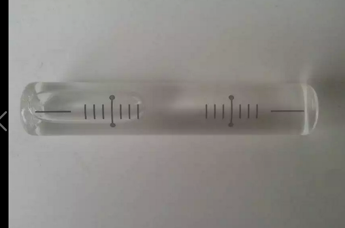 Factory direct sales diameter 13 long 72mm high precision glass horizontal bubble level bead level bubble level level