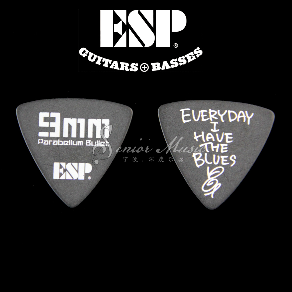 Depth Instruments ESP Picks Sauro Sugawara Limited Edition Guitar Bass Triangle Picks 0 6mm