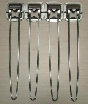 Accessories folding table feet 1 set of 4 specials