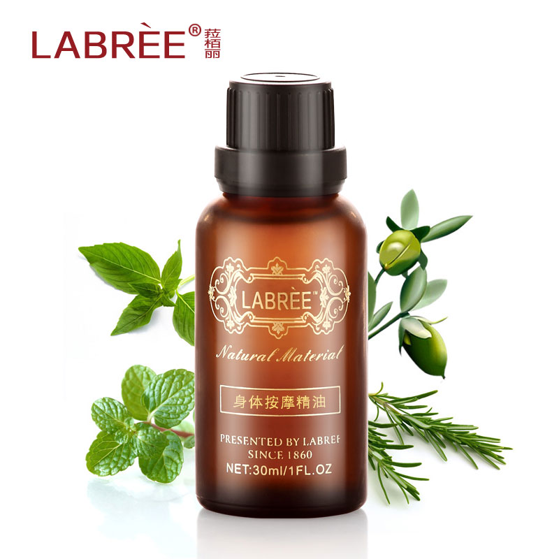 LABREE 身体按摩精油 100ml 情趣按摩油推背精油通经络推拿推油