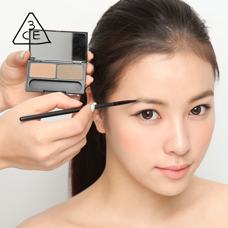 STYLENANDA官方 3CE EYE BROW KIT易上色细腻深浅双色眉粉 5g