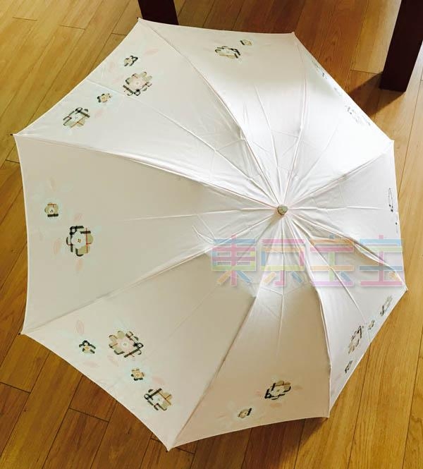 日本正品】BURBERRY/巴寶莉經典格紋雨傘晴雨傘遮陽傘七夕禮物