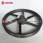 SYM Xia Xing Sanyang Đầu máy XS110-A-D Sức quyến rũ tốt Xe dầm cong Bánh trước trung tâm Vòng thép Trống - Vành xe máy