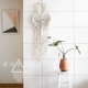 Ins Phong cách Bắc Âu Kiểu dệt bằng tay sáng tạo vòng B & B tua rua họa tiết trang trí mềm mại thảm treo tường Tapestry