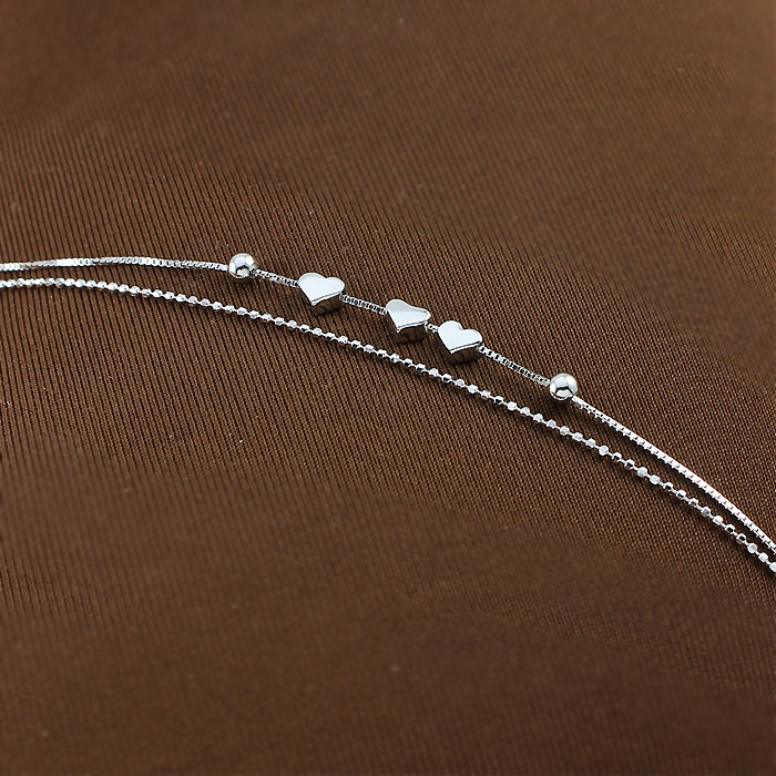 Bracelet de cheville Femme OTHER   en Argenterie - Ref 3102121 Image 1