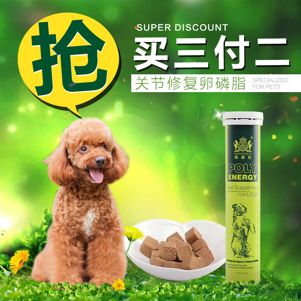 耐威克超浓缩卵磷脂35g 关节修护配方 宠物狗狗营养品 全国包邮
