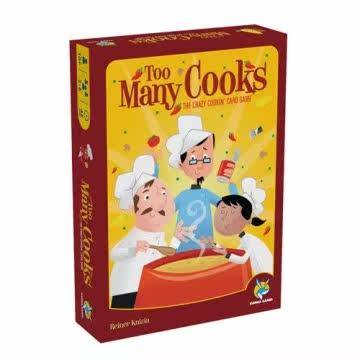 欧美桌游 料理厨王 Too Many Cooks台湾官网直邮进口