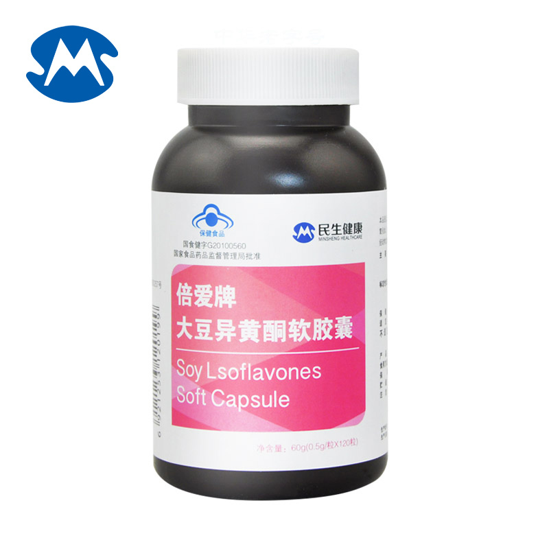 民生 纽斯康牌大豆异黄酮软胶囊 0.5g/粒*120粒