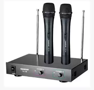 Takstar wins TC-2R TC-TD one drag two wireless handheld microphone licensed with anti-counterfeiting