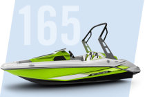 The United States imported 8-passenger high-speed speedboat Scarab scarab jet speedboat sports and leisure speedboat