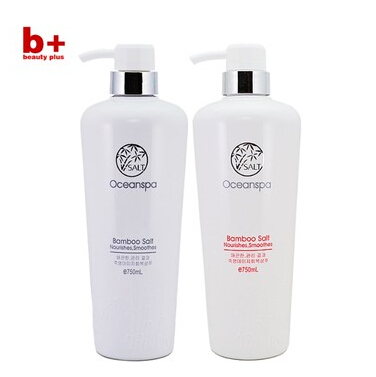 正品B+森海竹盐精粹莹润滋养洗发水+瞬柔护发素洗护套装750ml