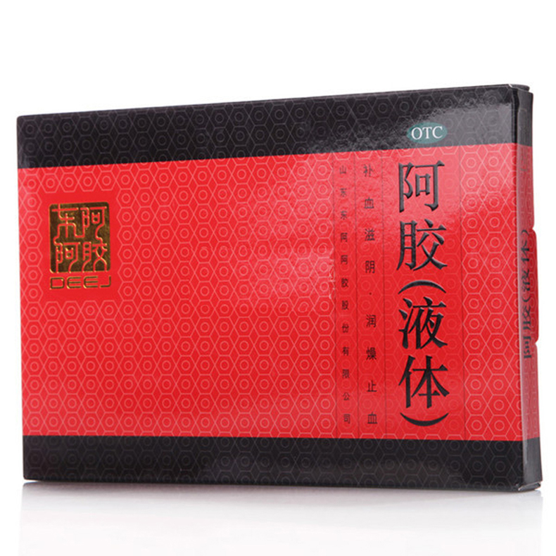 东阿阿胶 阿胶 液体 20ml*12支 补血补气 滋阴润燥 气血不足止血