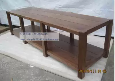 Chengyu solid wood audio rack workmanship is excellent and strong three-compartment two-layer cabinet power amplifier rack equipment rack three grid