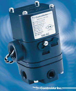 Electrical Converter CONTROL-AIR 500-AC input 4-20mA output 3-15PSI