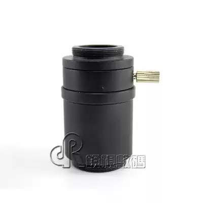 Stereo three-Eye Film microscope 1X turn interface CTV camera industrial camera CS interface