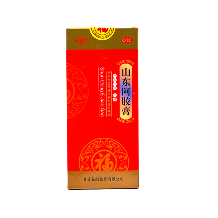 福胶 山东阿胶膏福牌阿胶糕 200g 补气补血 气血两虚 身体虚弱 X